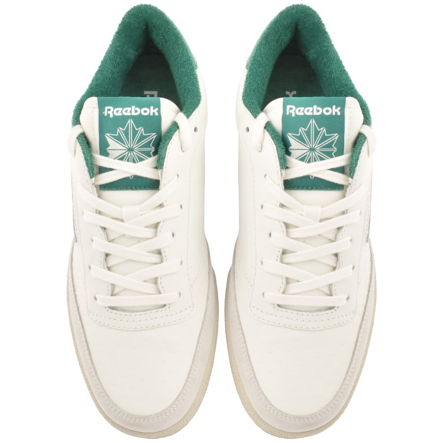 Reebok classic trainers green outlet